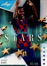 2021 Leaf Young Stars Multi-Sport Platinum & Emerald Singles (Pick Your Cards)