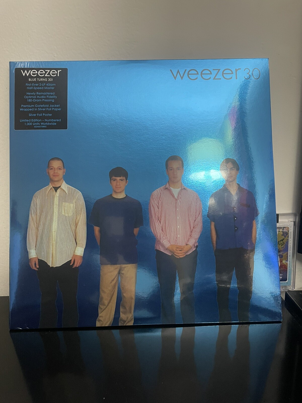 WEEZER Blue Album 30th Anniversary 2LP 45RPM Half-Speed Mastering Vinyl #'d