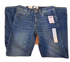 NEW DENIZEN from Levi's Girl's Slim High Contrast Stitching Jeans Size 12 Reg