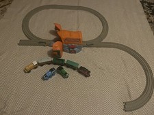 Train Set    Mattel Thomas The Train Set Bust Through Mine Tunnel Track 2012