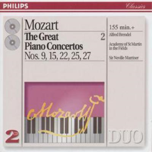 Wolfgang Amadeus Mozart The Great Piano Concertos (CD) Album