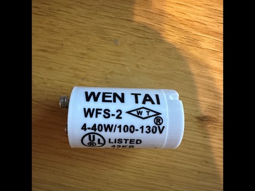 ADH Starter 4-40 W Für Leuchtstoffröhren - WFS-2 100-130 V Tageslichtweiß