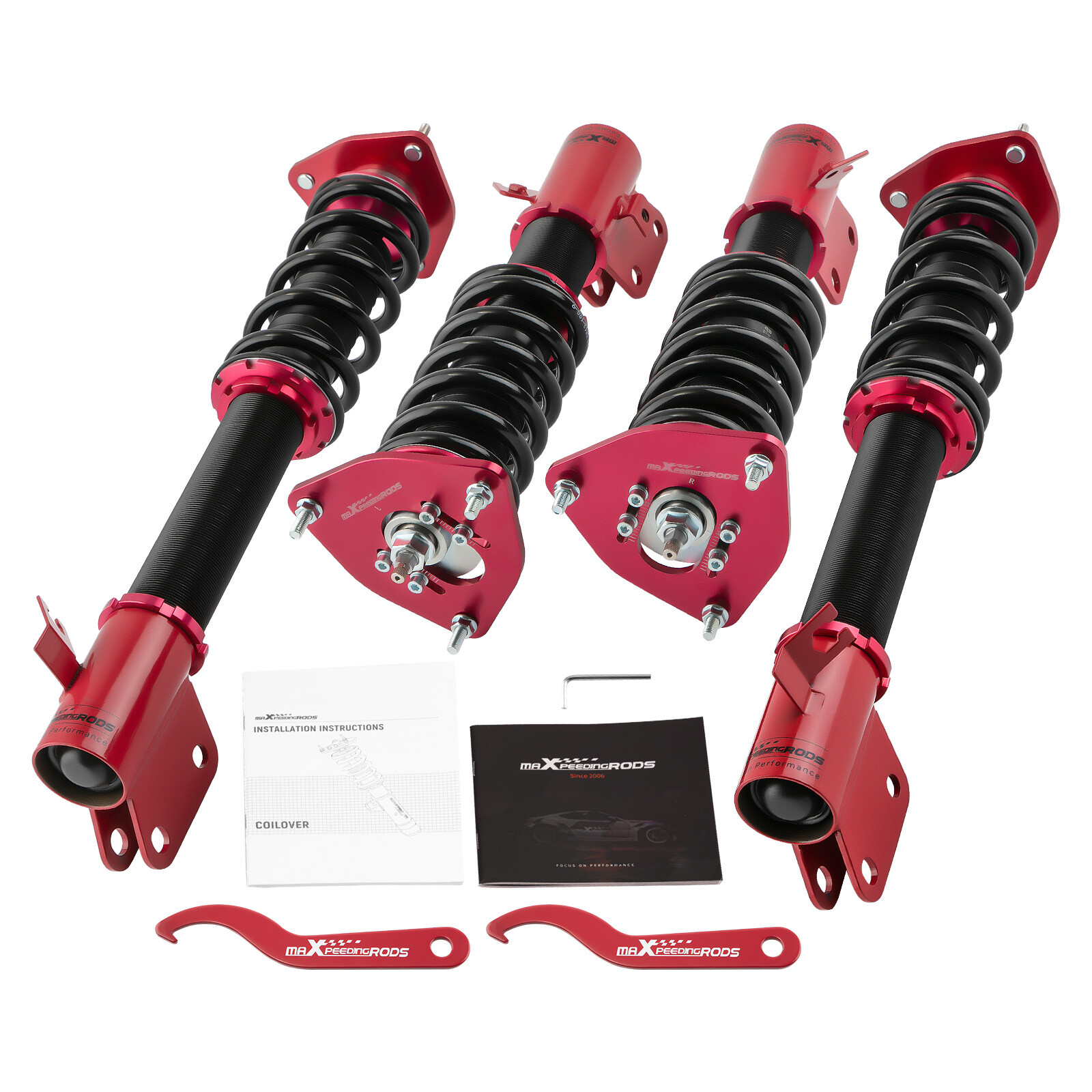 24 Damping Levels Coilover For Subaru Impreza WRX STI GDB GDA GD9 GGA 2000-2004