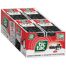 Tic Tac Naughty or Nice Lumps of Coal Sour Ch...