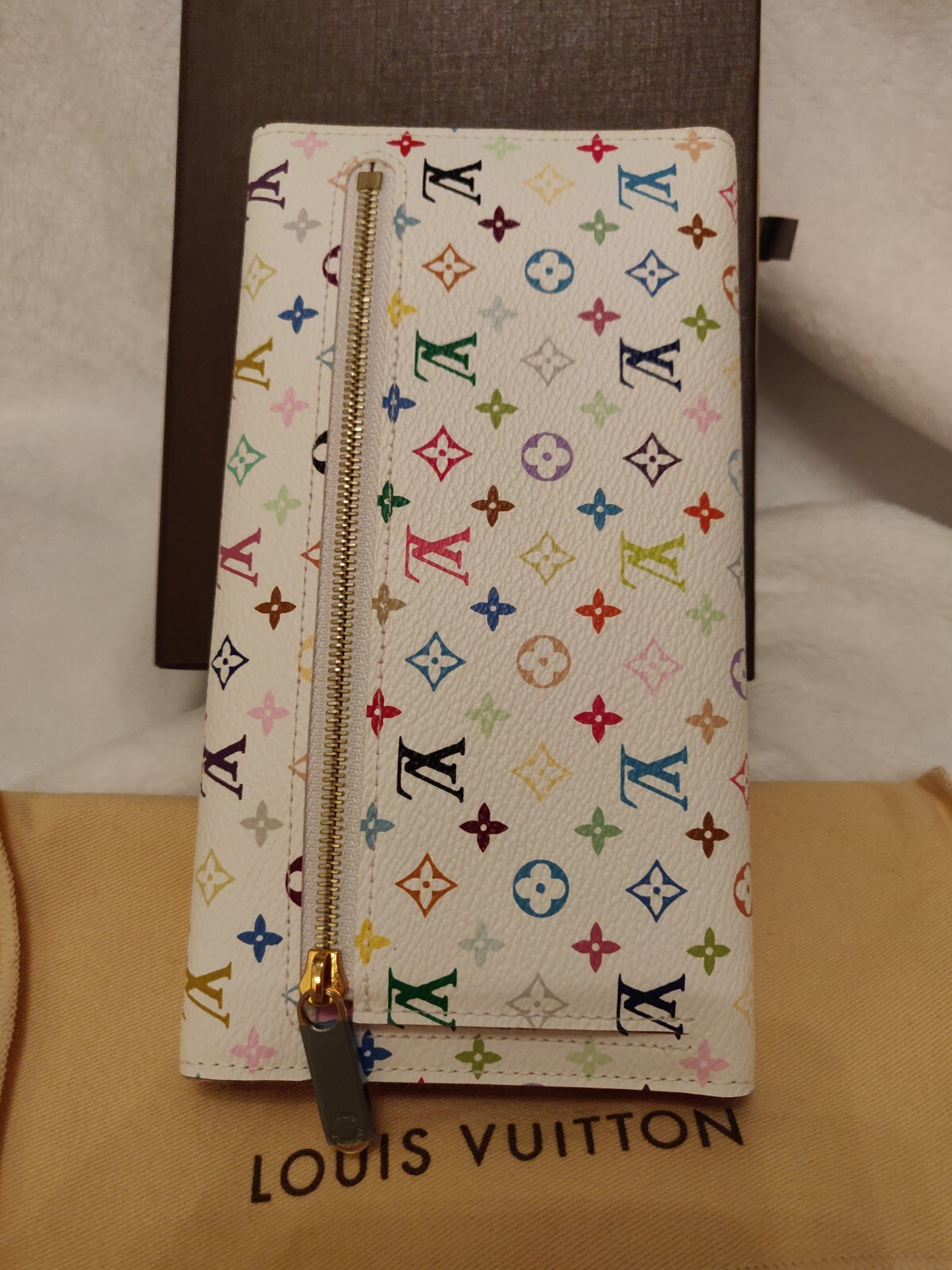 LOUIS VUITTON x TAKASHI MURAKAMI MULTICOLOUR Long  Wallet BNIB RRP£1500 LIMITED image 4