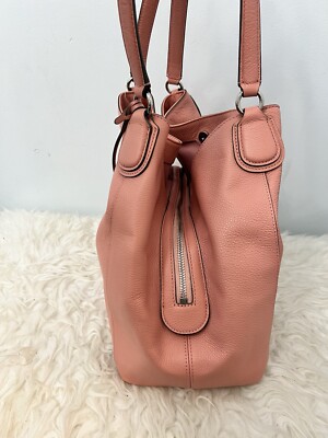 Coach 33547 Edie 31 Pebbled Leather Carryall Shoulder Hobo Purse