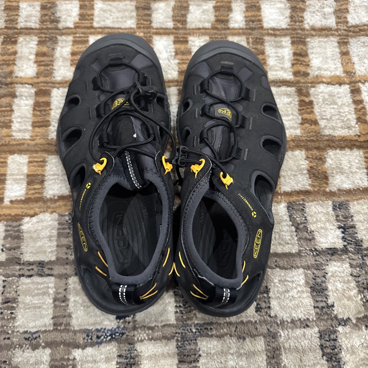 KEEN SOLR Water Sport Hiking Sandal Men 8.5  Black Speed  Lace Close Toe 1022246 KEEN SOLR Water Sport Hiking Sandal Men 8.5 Black Speed Lace  main image 2