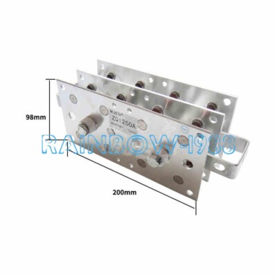 FOR Welding machine rectifier bridge two-phase charger ZQI 250A 200*98 3P
