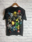 VTG Marvel Mad Engine Black T Shirt Size S Avengers X-Men Big Print Wolverine