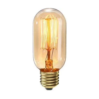 E27 60w Vintage Edison Ampoule Filament Blanc Chaud D?coration de Maison Lumi?re - Photo 1/4