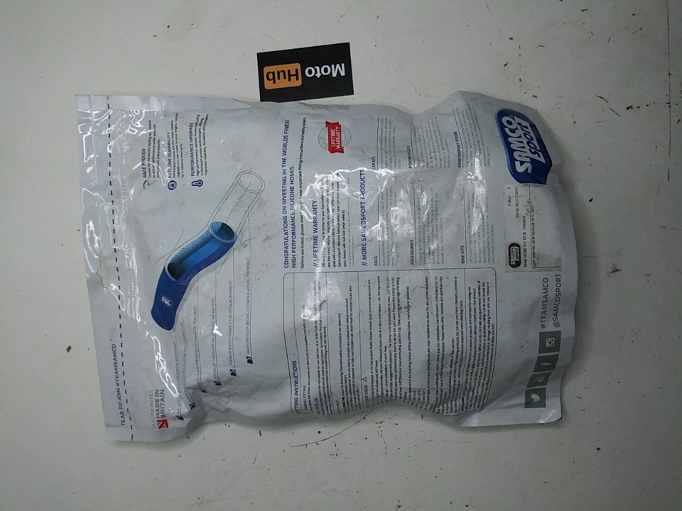 KIT MANGUERA REFRIGERANTE RADIADOR SILICONA ROJO GENUINO SAMCO para 12-19 HONDA CBR 1000 RR Foto 4 de 4