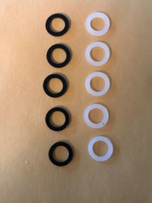 (10)  Bearing Spacers Shims  Washers For  Newell 631, 636, 641 & 646 