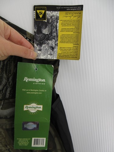 Remington Vest Men XL XXL Green Real Tree Hardwoods Camo Jacket Hunting NEW - Picture 5 of 12