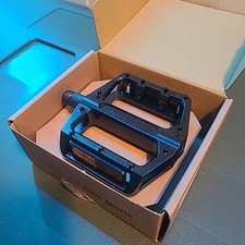 Wellgo B087 Pedals - Platform, Aluminum, 9/16", Black