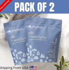 Norwex PowerZyme Laundry Powder Detergent New Formula Pack of 2