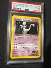 2000 Pokémon Gym Challenge Rocket’s Mewtwo with swirl PSA 6