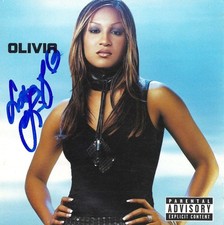 Olivia Signed Autographed Nameless CD Cover