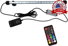 Lampara LED Sumergible de 15 Inches para Acuario de 2.5W con 21 LED y 12 Colores