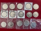15- 1958-1967 Canada Silver Dollars  UC and BU condition