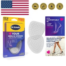 Dr. Scholl's No-Slide Foot Cushions for High Heels - Ultimate All-Day Comfort