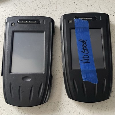 2 VingCard Handheld Service Terminal 2100 2800 Programmers Not Working - Read