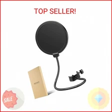 Neewer Professional Microphone Pop Filter Shield Compatible with Blue Yeti and A