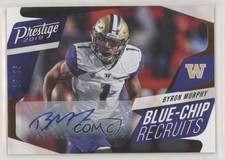 2019 Prestige Blue Chip Recruits Xtra Points Bronze 15/25 Byron Murphy Auto n1u