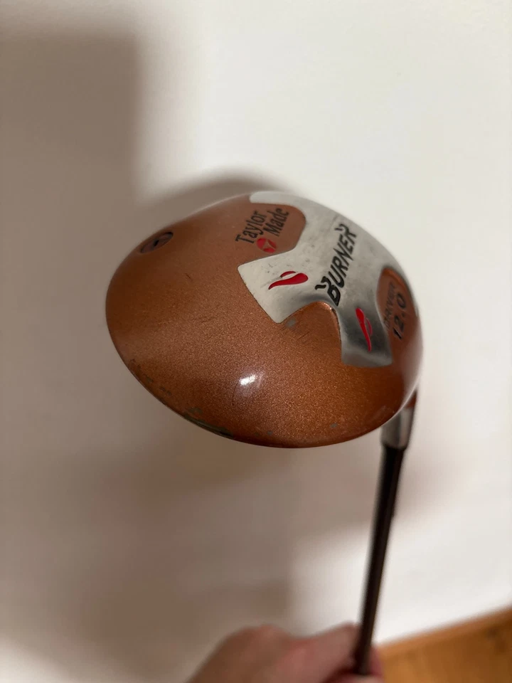 TaylorMade Burner Golf Clubs Wood Set 1-Wood Driver 3-Wood 5-Wood S-90 Plus Flex - Image 3 of 4