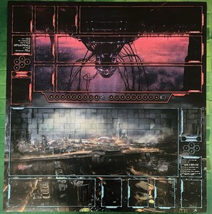 Android Netrunner Custom Vinyl Gameboard 2-Player Playmat CCG