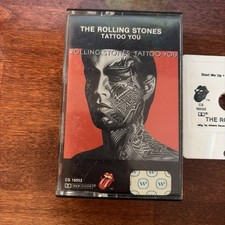 Rolling Stones Tattoo You CASSETTE TAPE Buy 2 get 1 free