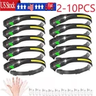 2-10X Headlamp COB LED USB Rechargeable Headlight Bar Head Band Torch Work Light