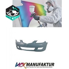 Lackiert Stoßstange vorne passt für Mazda 3 III BK Stufenheck 4-Türer 03-07