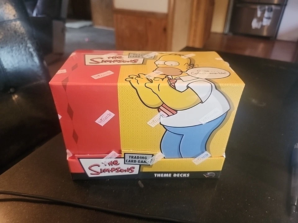 simpsons booster box Simpsons Box Set The Simpsons TCG Booster Pack Series 11 Random Cards 11 Cards, Factory Sealed 2003 Wizards Of The Coast Simpsons Merchandise