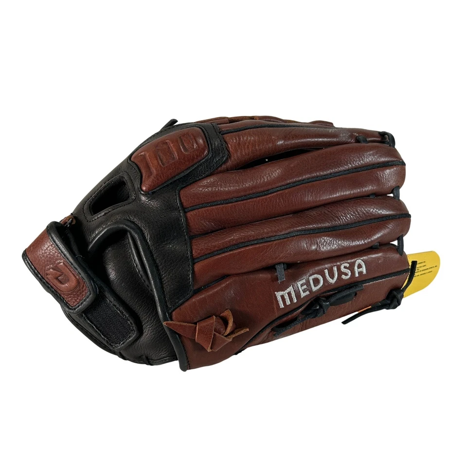 Guante de béisbol DeMarini Medusa 13 pulgadas lanzamiento mano izquierda LHT Outfield marrón nuevo Foto 2 de 4