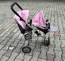 Baby Born Puppenwagen Zwillinge - Grau - Rosa