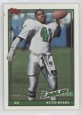1991 Topps Keith Byars #217 te2