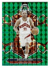 2023-24 Bruce Brown Panini Mosaic Green Mosaic - Toronto Raptors