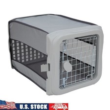 Collapsible Pop-up Dog Kennel Portable Pet Crate Travel Carrier Ventilated New