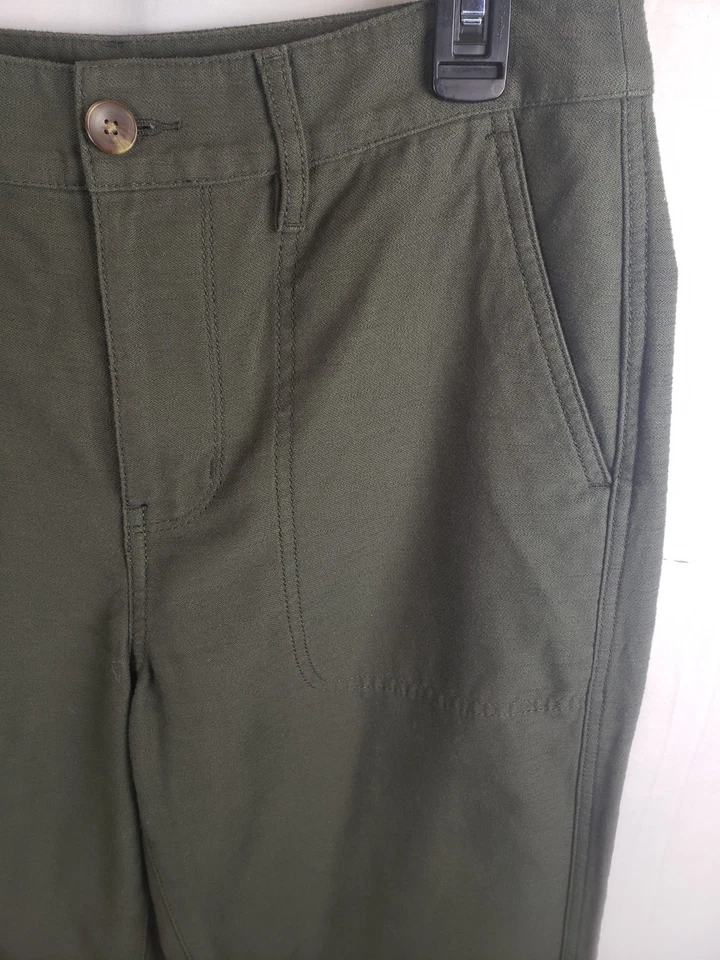 Pantalones cargo verdes J.Crew talla 6 Foto 3 de 4