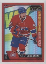 2016 O-Pee-Chee Platinum Marquee Rookies Red Prism 111/199 Artturi Lehkonen 1sp5
