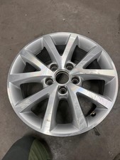1x Alufelge 16 Zoll 6.5" 5x112 50ET Glanz Silber 1K0601025BS VW Golf VI I