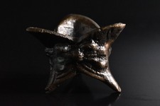 S8998: Japanese Copper pattern sculpture INCENSE BURNER Tea Ceremony