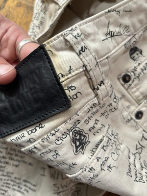 ヒステリックグラマー　COURTNEY LOVE DENIM XXS Hysteric Glamour Courtney Love Poem Skinny Jeans | eBay