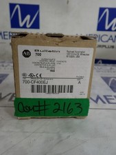 NEW in Box Allen Bradley 700-CF400EJ Control Relay 4 NO Contacts 24VDC Coil