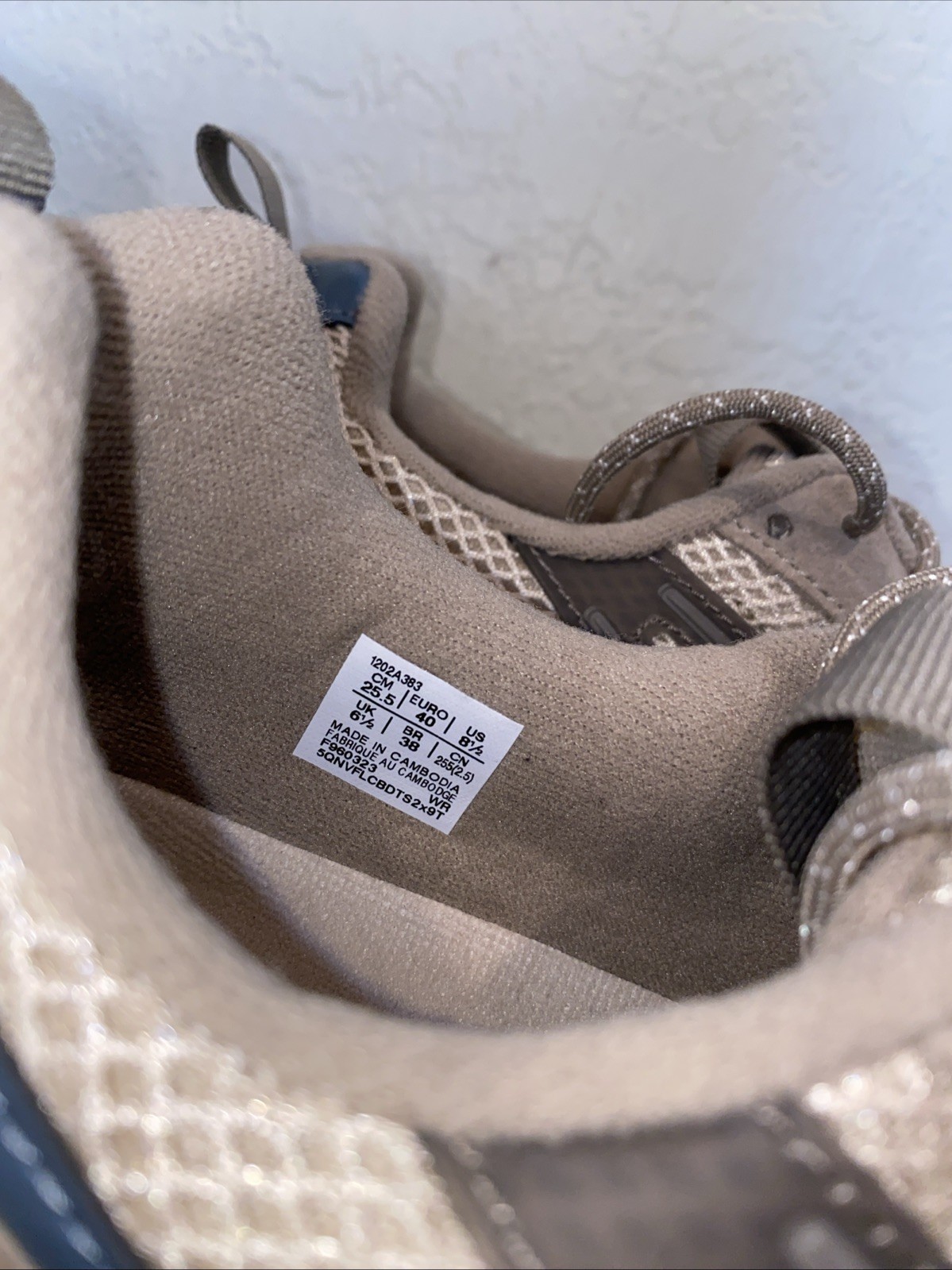 ASICS Gel 1090V2 Simply Taupe & Dark Taupe Womens Shoes 8.5 image 3