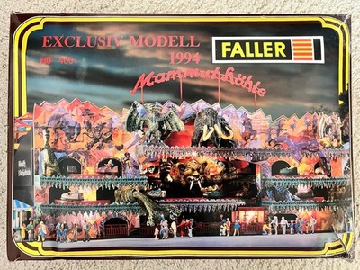 HO Faller 460 Mammuthohle exclusive model made in 1994 OPEN COMPLETE