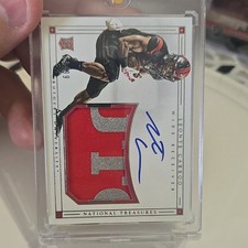 2016 Panini National Treasures Leonte Carroo #226 Rutgers Rookie Patch Auto