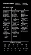 2024 Strat-O-Matic BLACK Hall Of Fame HOF SOM - Roger Bresnahan