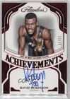 2024-25 Panini Flawless Achievements Ruby 12/15 David Robinson Auto HOF 1e41