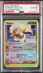 Flareon 5/100 EX Sandstorm Reverse Holo